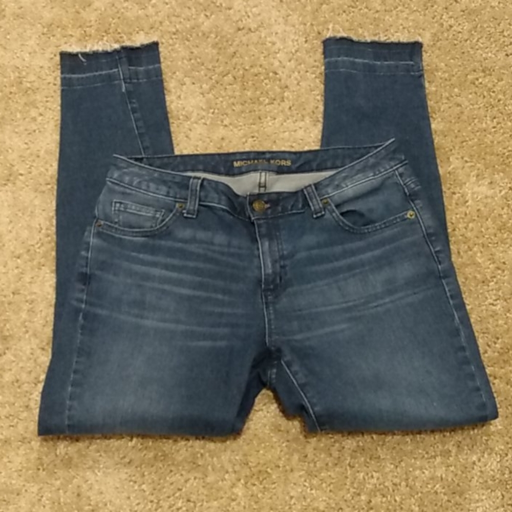 Michael Kors Izzy Skinny ankle jeans